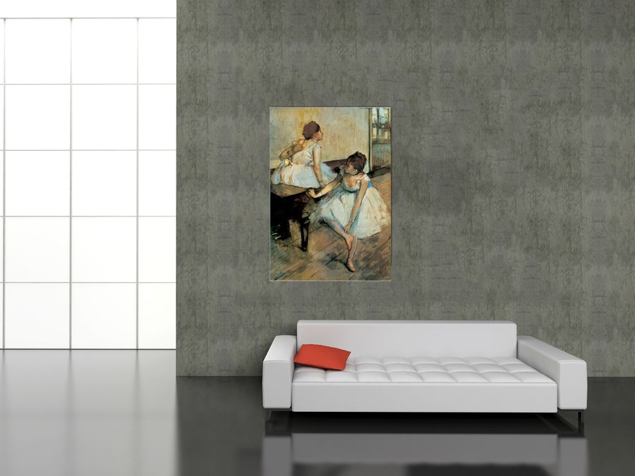 Degas - Before the Ballet, Decorative MDF Panel (97x140cm)