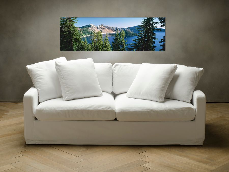 World Panoramic - U.S.A. Panoramic, Decorative MDF Panel (120x38cm)