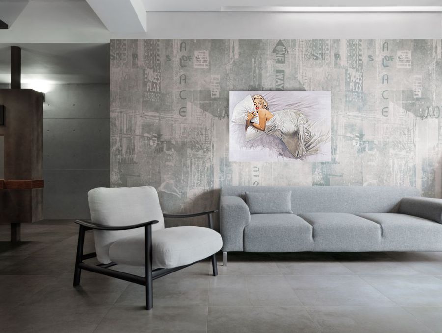 Renato Casaro - Everybodies Dream, Decorative MDF Panel (100x70cm)