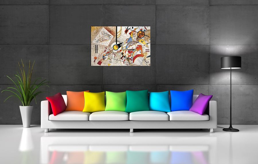 Vassily Kandinsky - Senza titolo 1923, Decorative MDF Panel (90x60cm)