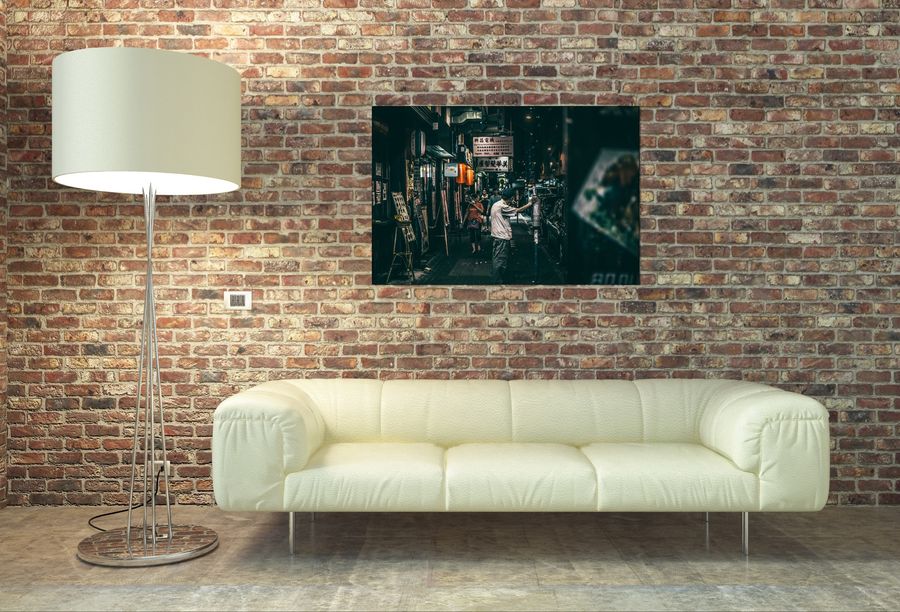 Art Studio - China, Decorative MDF Panel (90x60cm)