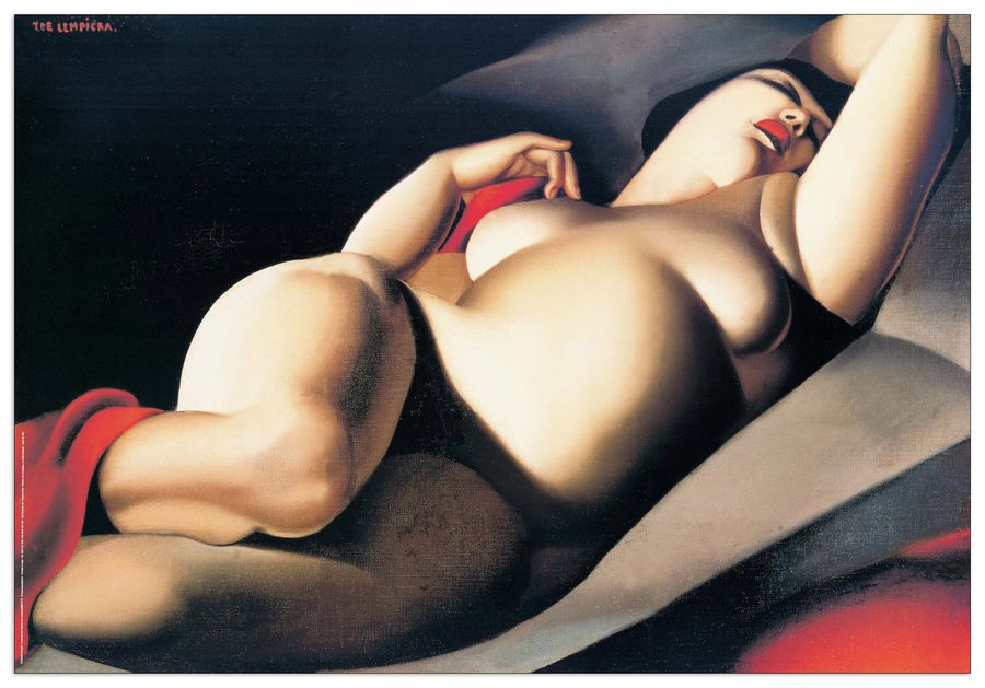 De Lempicka - La bella Rafaelo, Decorative MDF Panel (80x60cm)