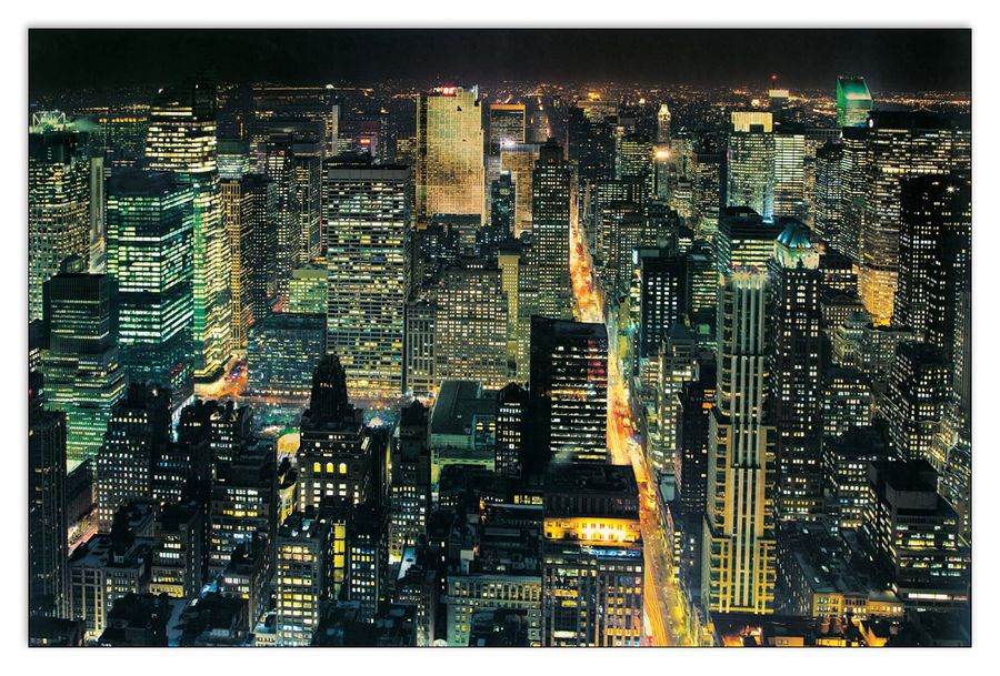 Henri Silberman - From The Empire State Building, Decorative MDF Panel (175x115cm)