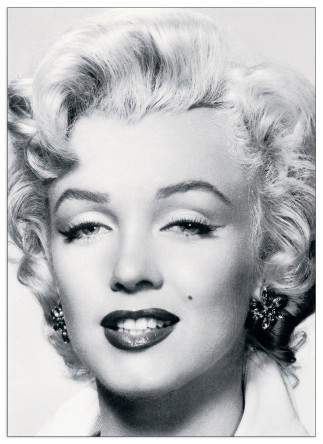 Photography Collection - Marilyn Portrait , Decorative MDF Panel (50x70cm)
