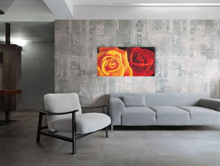 Re - Armonia E Dolcezza, Decorative MDF Panel (138x70cm)