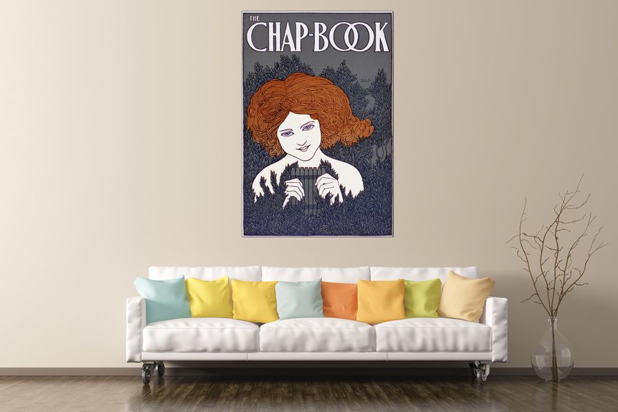 Chap Book, Decorative MDF Panel (90x135cm)