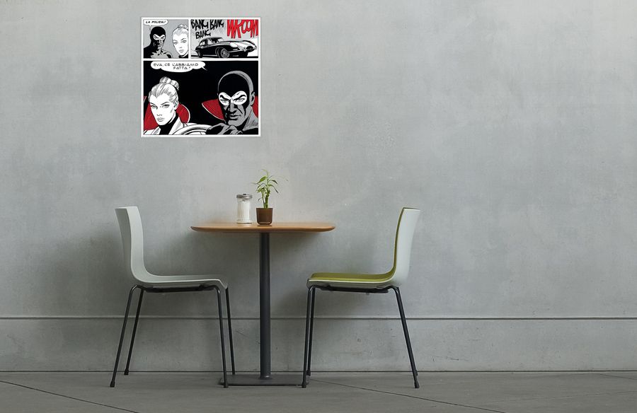 Astorina - Eva, ce l'abbiamo fatta!, Decorative MDF Panel (50x50cm)