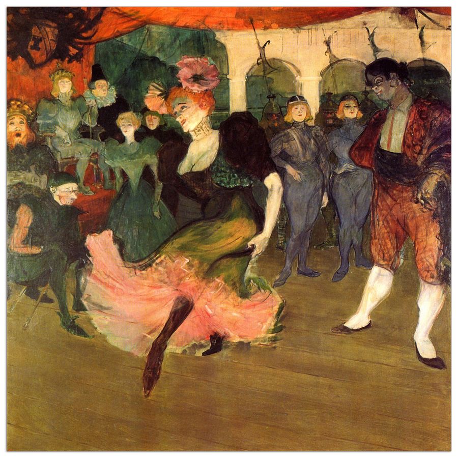 Toulouse-lautrec - Chilperic, Decorative MDF Panel (100x100cm)