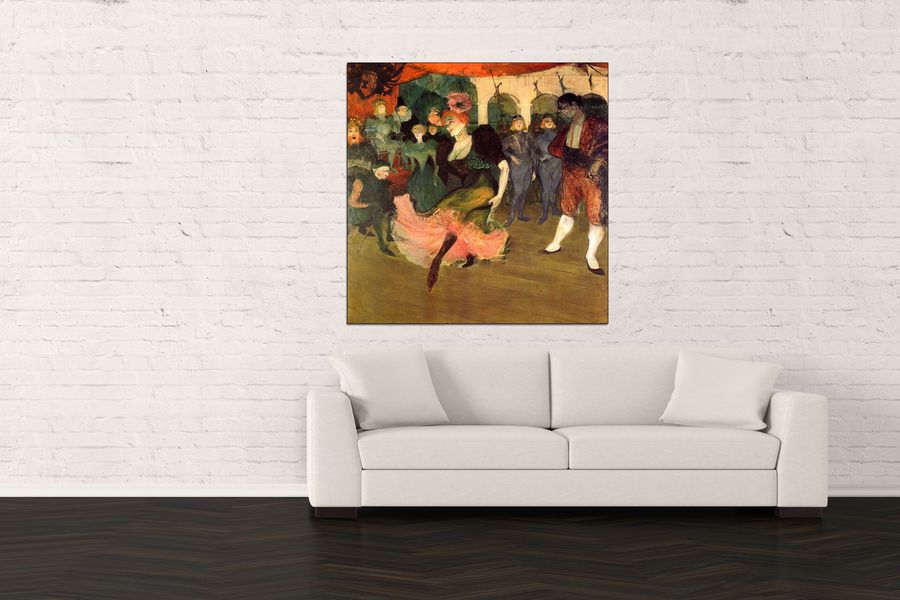 Toulouse-lautrec - Chilperic, Decorative MDF Panel (100x100cm)