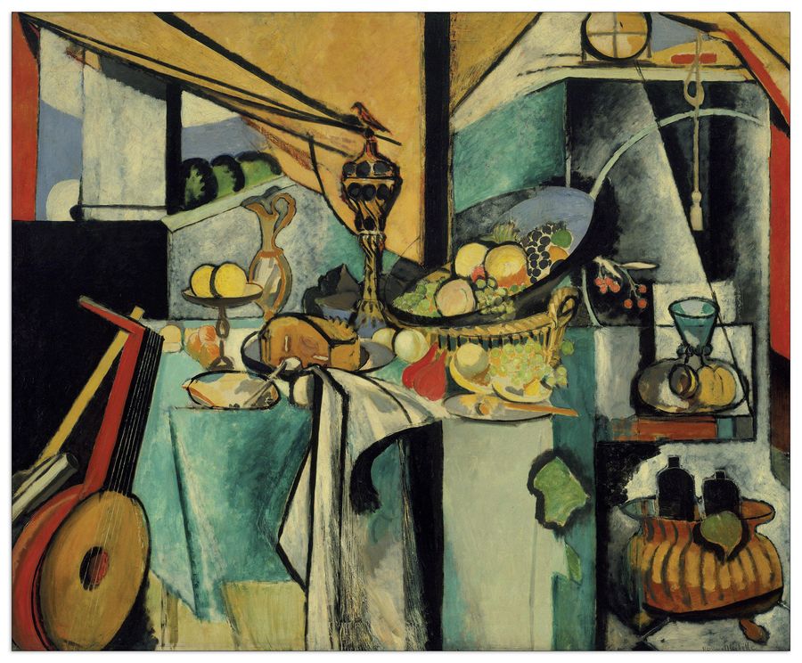 Matisse - Still Life After Jan Davidsz, Decorative MDF Panel (80x65cm)