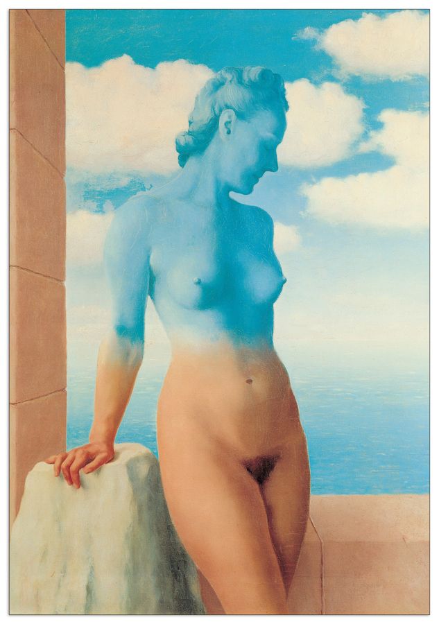 Magritte - La Magie Noire, Decorative MDF Panel (50x70cm)