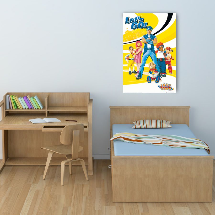 Lazy Town - Lazy Town, Decorative MDF Panel (60x90cm)