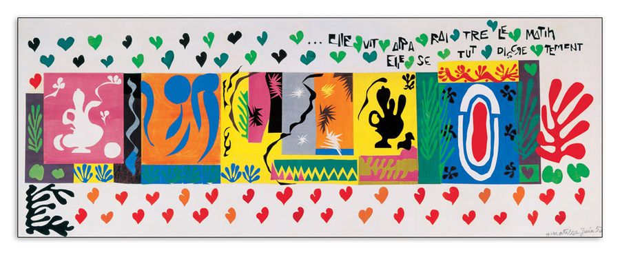 Matisse - Le Mille E Una Notte 1950, Decorative MDF Panel (97x36cm)