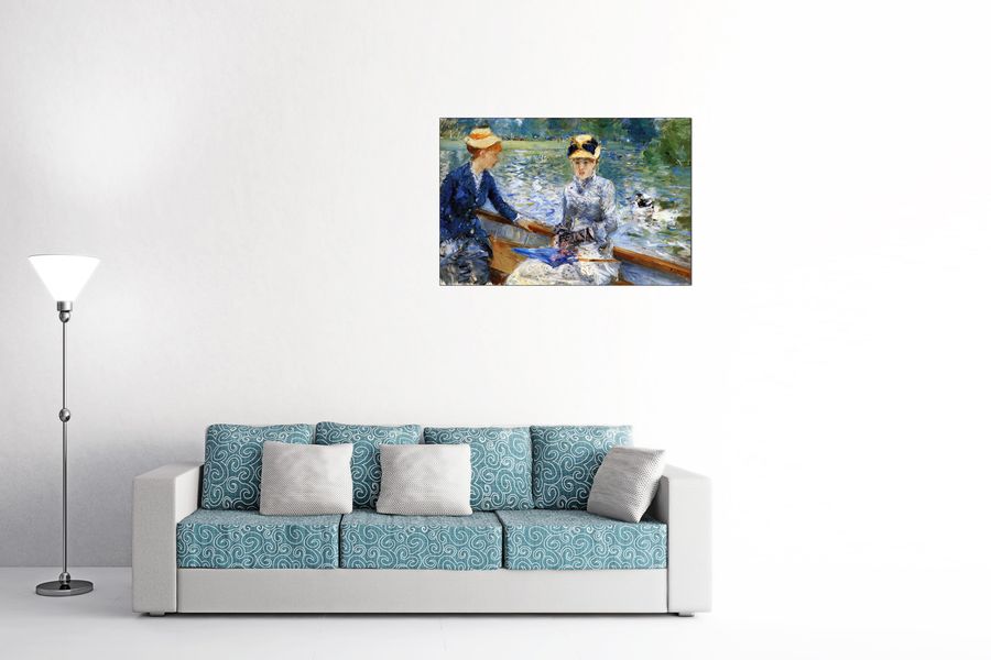 Renoir Pierre-auguste - Summer day, Decorative MDF Panel (90x60cm)
