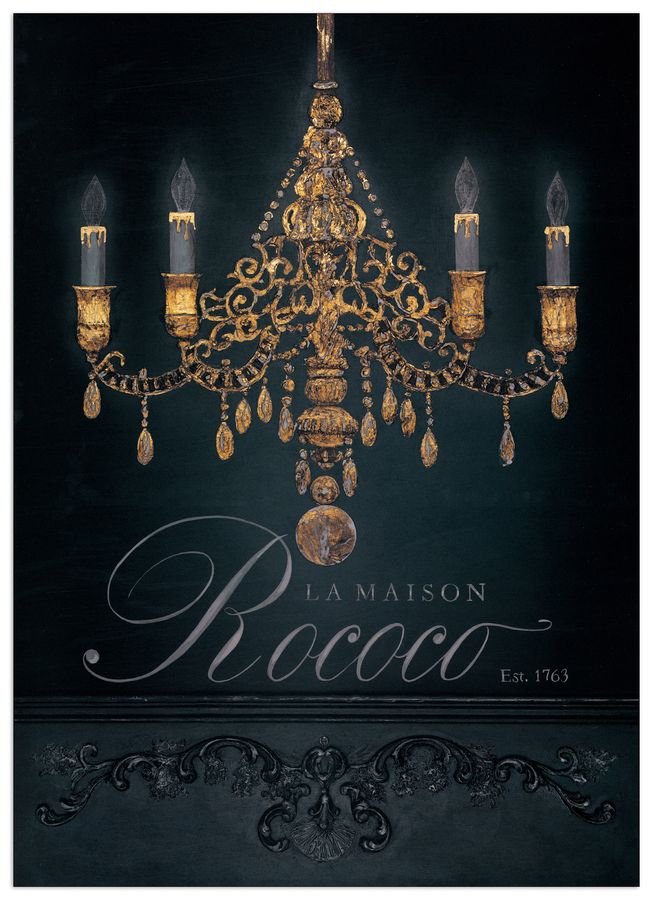Fisk - La maison rococo, Decorative MDF Panel (50x70cm)