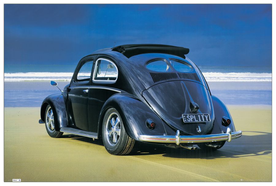 Splitty VW Californian, Decorative MDF Panel (90x60cm)