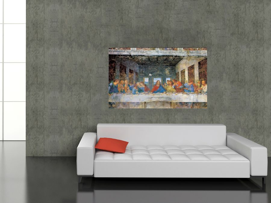 Da Vinci - The Last Supper (Yesterday), Decorative MDF Panel (140x86cm)