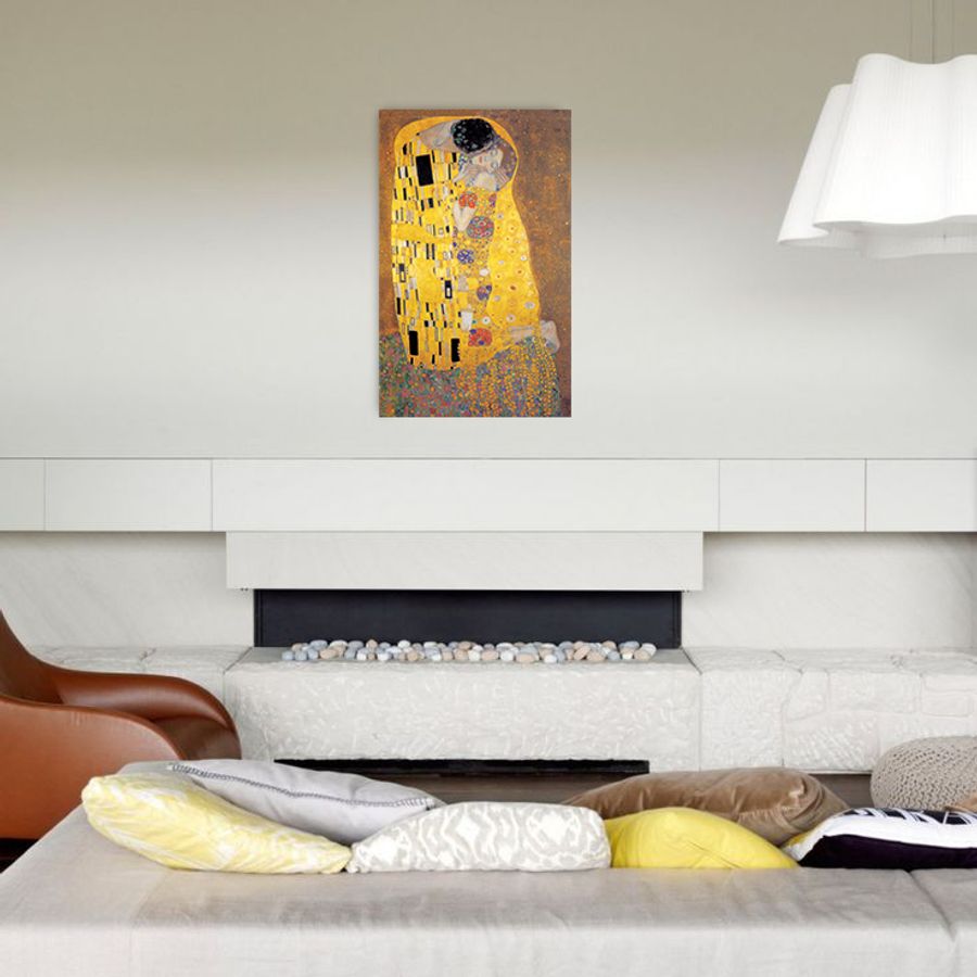 Klimt - The Kiss, Decorative MDF Panel (62x100cm)