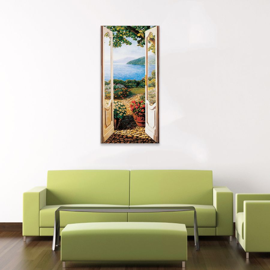 Del Missier - Giardino Sul Lago, Decorative MDF Panel (50x100cm)