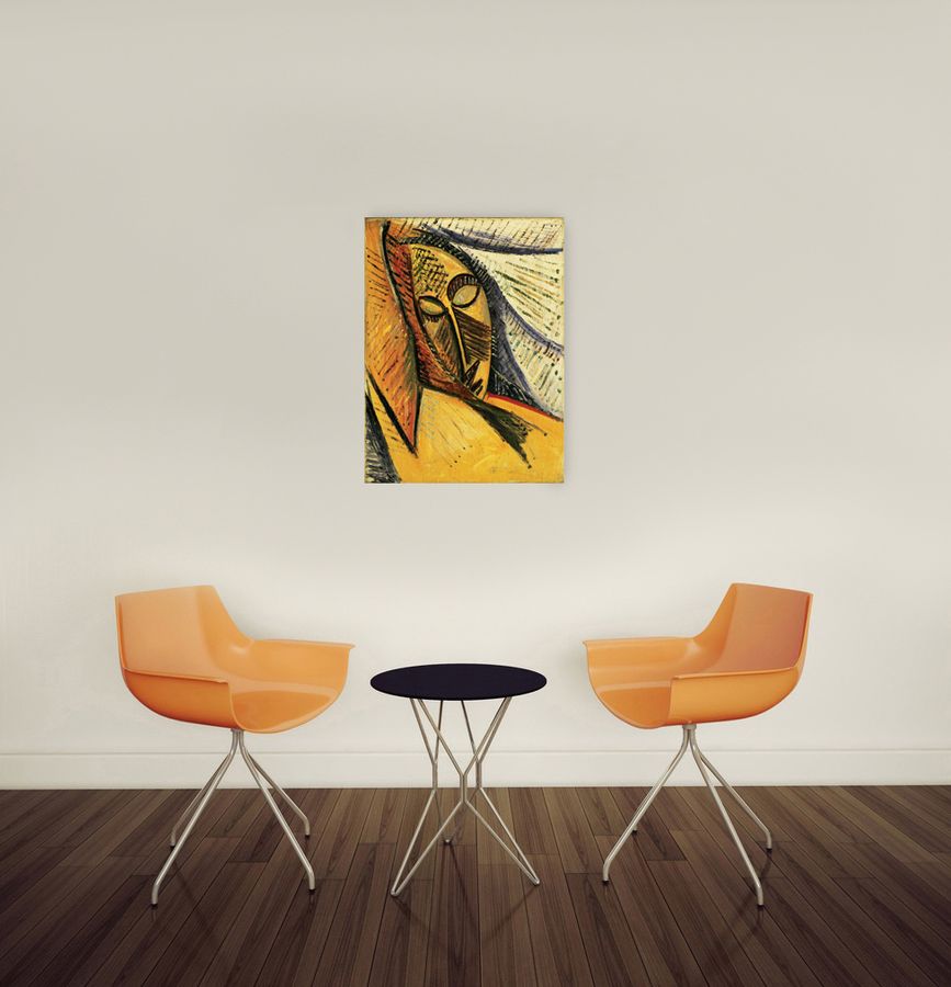 Picasso - Head Of Sleeping Woman, Decorative MDF Panel (60x80cm)