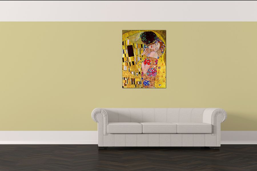 Klimt Gustav - The Kiss, Decorative MDF Panel (60x80cm)