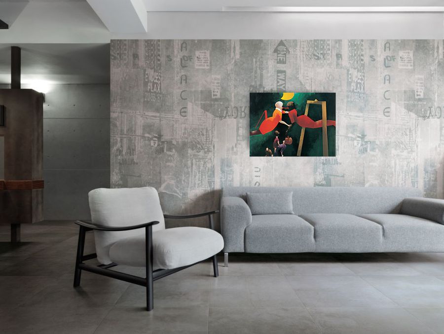 Tadini - Fiaba 1998, Decorative MDF Panel (80x60cm)