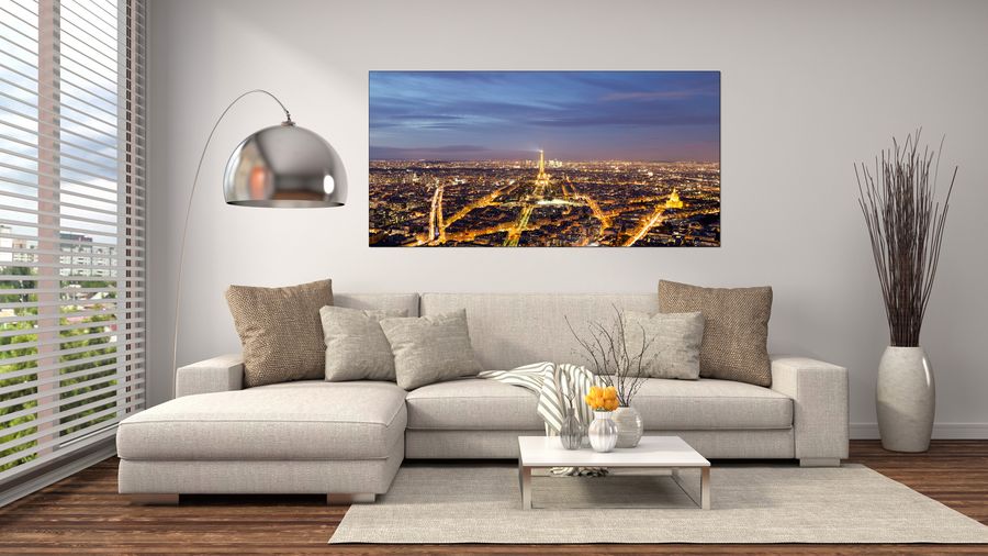 Art Studio - Paris, Decorative MDF Panel (140x70cm)