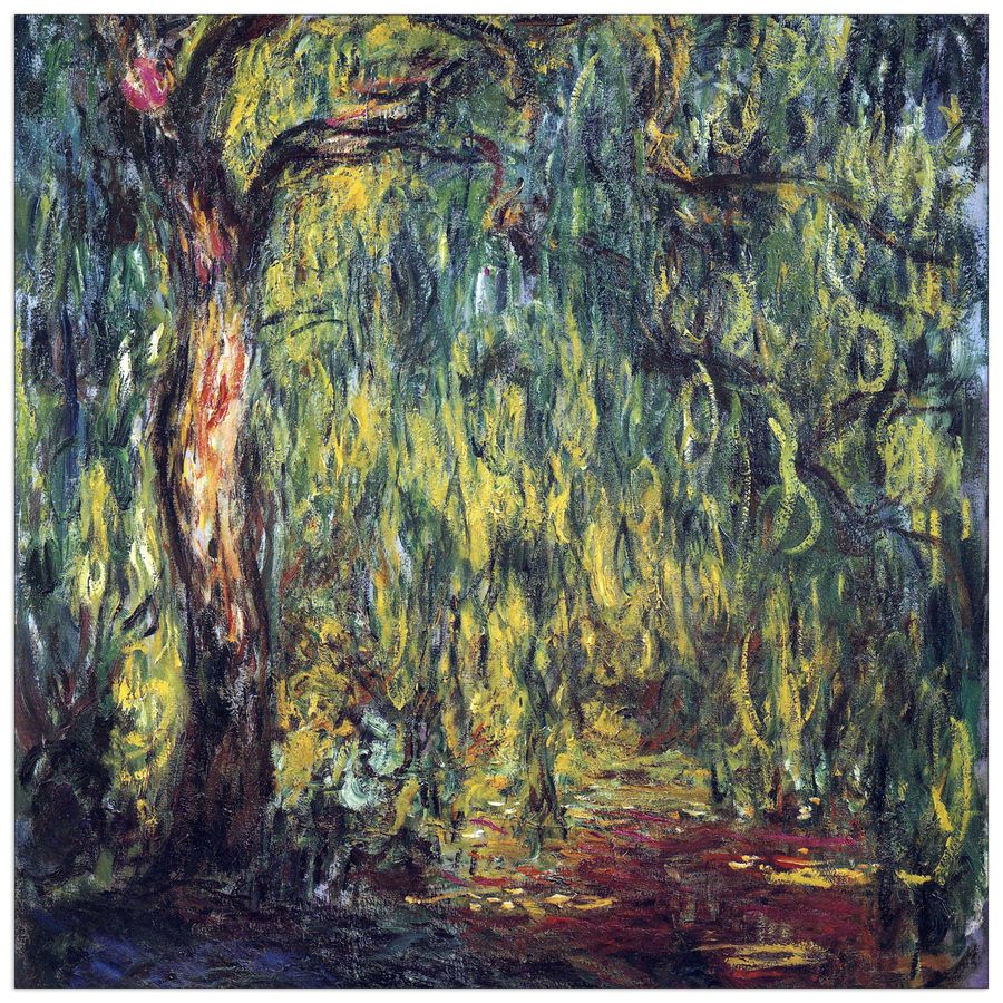 Monet Claude - Landscape, Decorative MDF Panel (100x100cm)