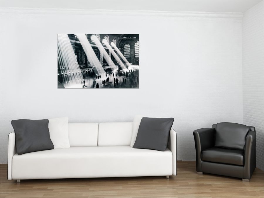 Central Station - Grand Central Station, Decorative MDF Panel (90x60cm)