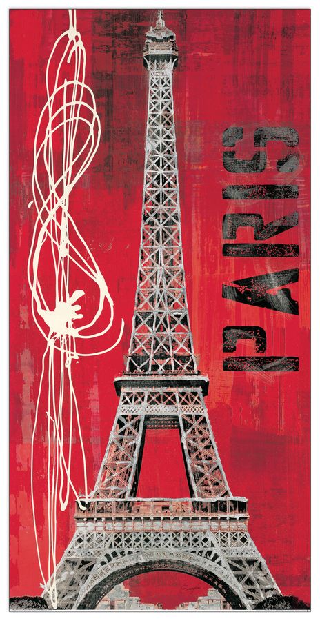 Taylor - Paris Vibe, Decorative MDF Panel (50x100cm)