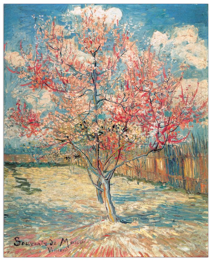 artopweb Van Gogh - Souvenir De Mauve Decorative MDF Panel (81x100cm)