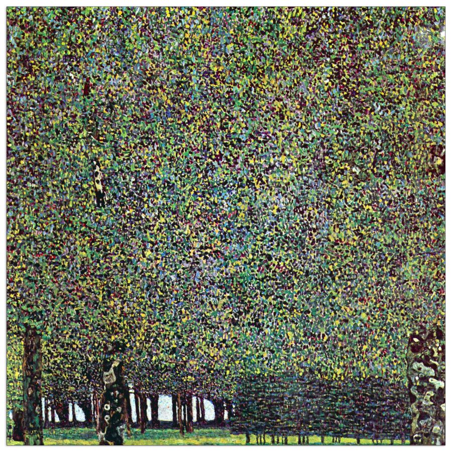 Klimt Gustav - The Park, Decorative MDF Panel (50x50cm)