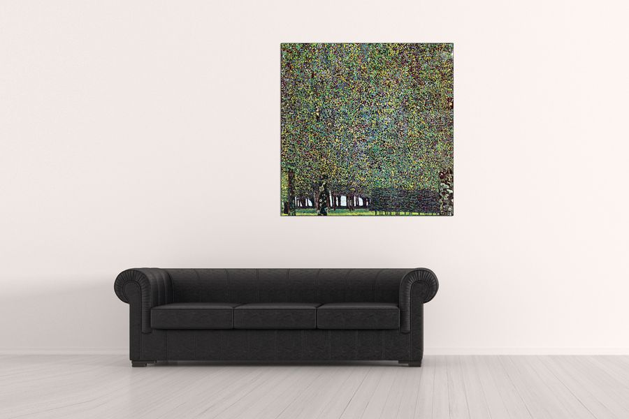 Klimt Gustav - The Park, Decorative MDF Panel (100x100cm)