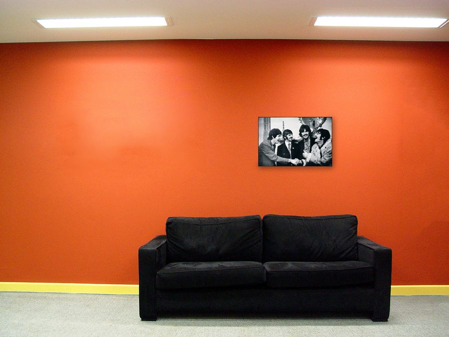 Linda Mc Cartney - The Beatles, Decorative MDF Panel (80x55cm)