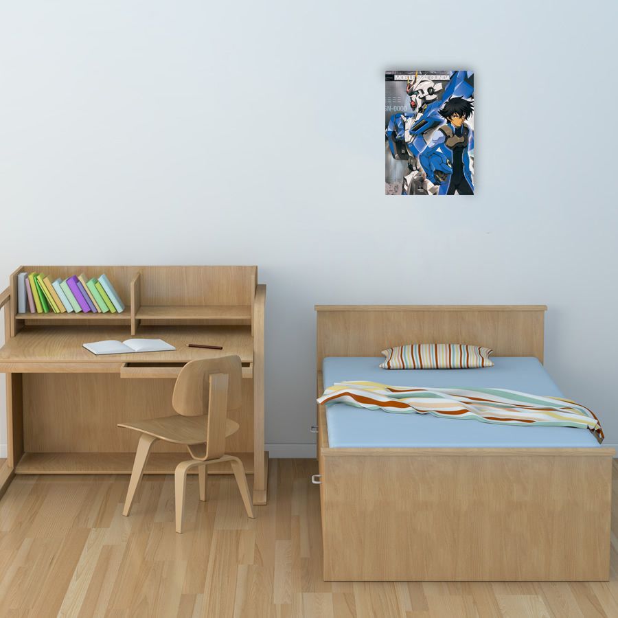 Gundam - Setsuna F Seiei, Decorative MDF Panel (38x53cm)