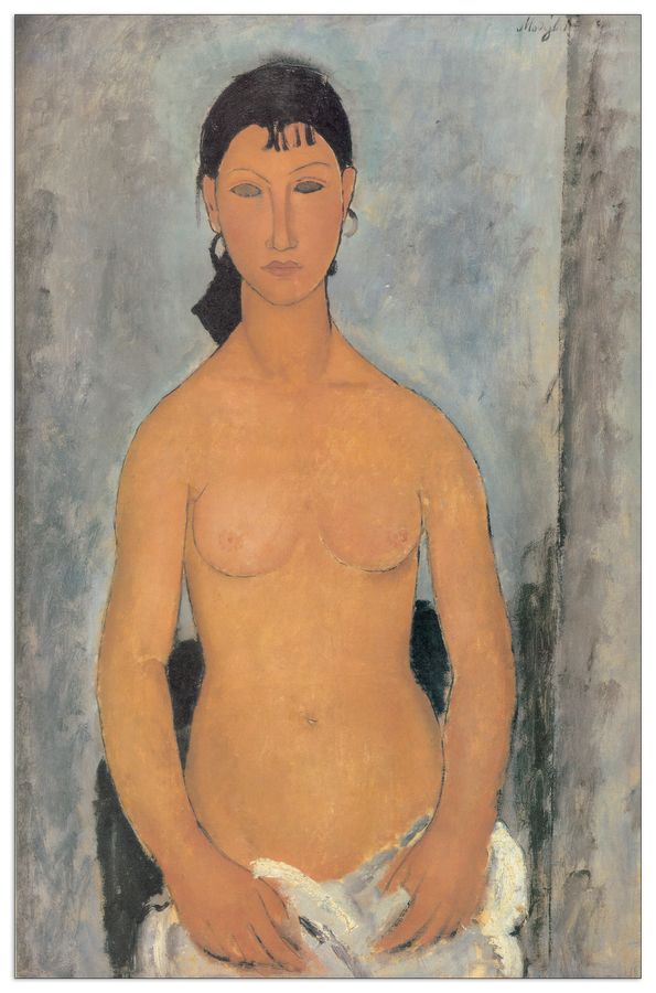 Modigliani - Elvira, Decorative MDF Panel (91x140cm)