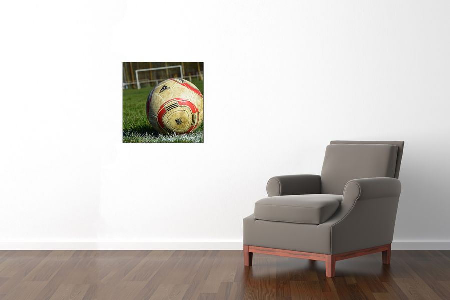 Art Studio - Football, Decorative MDF Panel (70x70cm)