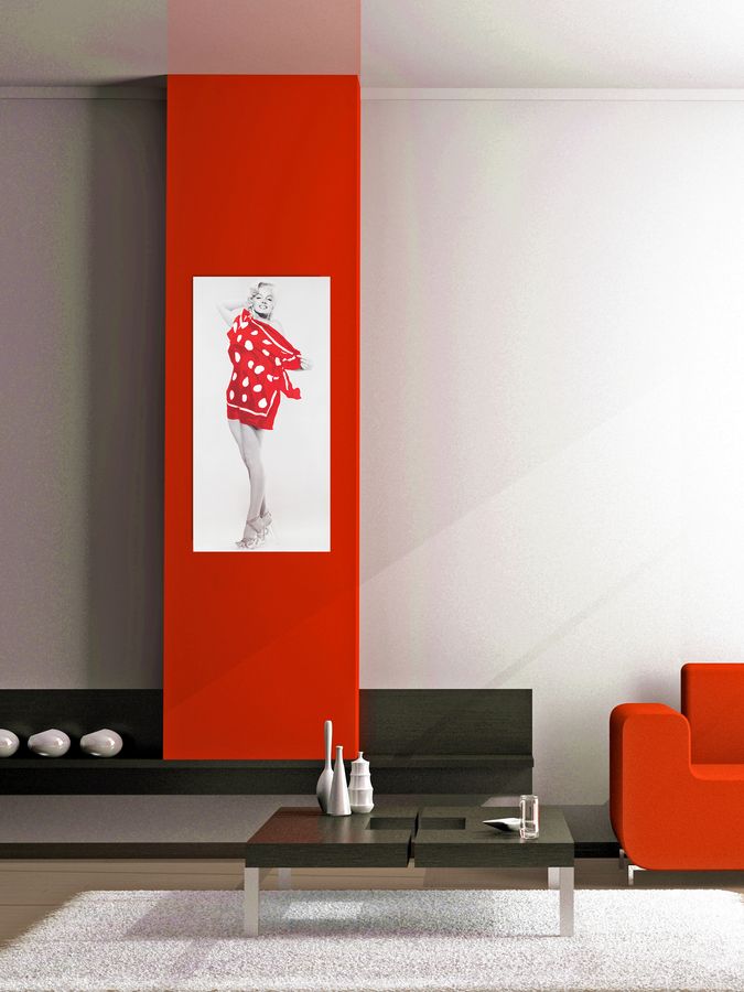 Reisfeld - Marilyn At The Beach, Decorative MDF Panel (50x100cm)