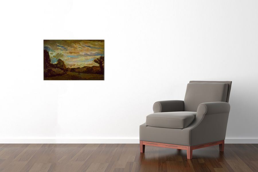 Van Gogh Vincent - Dunes, Decorative MDF Panel (90x60cm)