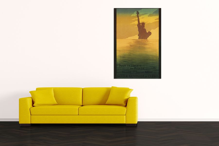 Statue of Liberty, Decorative MDF Panel (90x135cm)