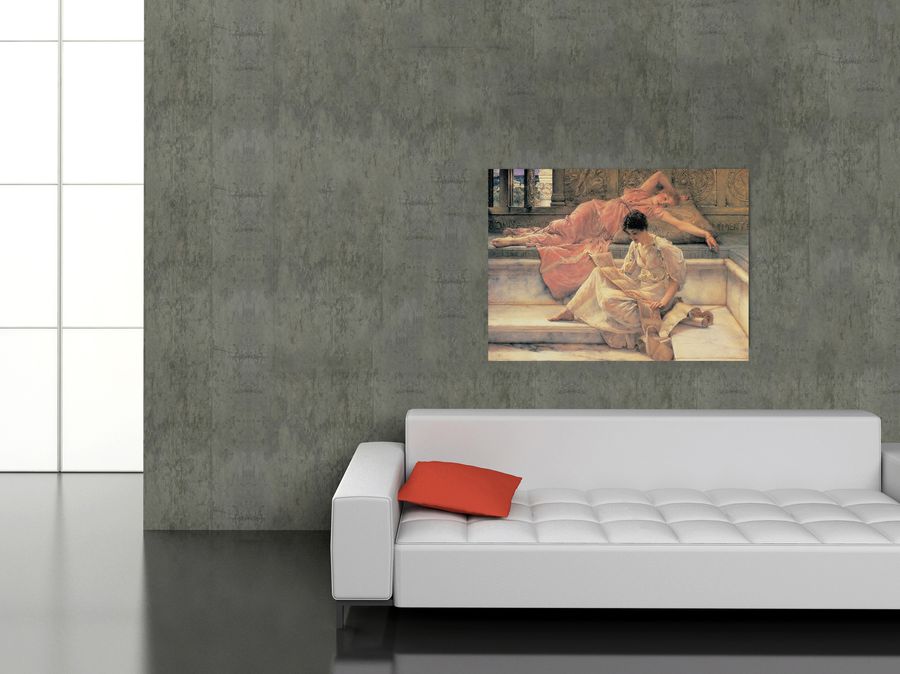 Tadema - The Favourite Poet, Decorative MDF Panel (140x103cm)