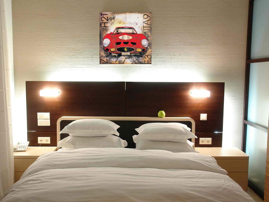 Lombardino - Ferrari, Decorative MDF Panel (70x70cm)