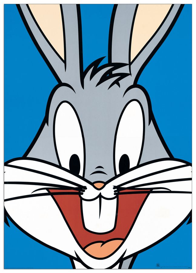 Looney Tunes - Bugs Bunny, Decorative MDF Panel (60x85cm)