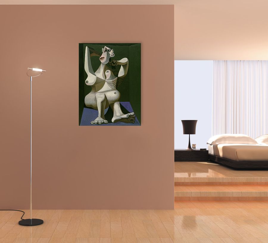 Picasso - Woman Dressing Her Hair, Decorative MDF Panel (60x80cm)