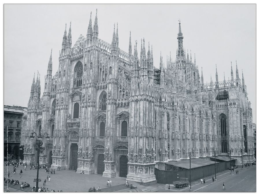 Null - Milano, Duomo (Anni '60), Decorative MDF Panel (80x60cm)