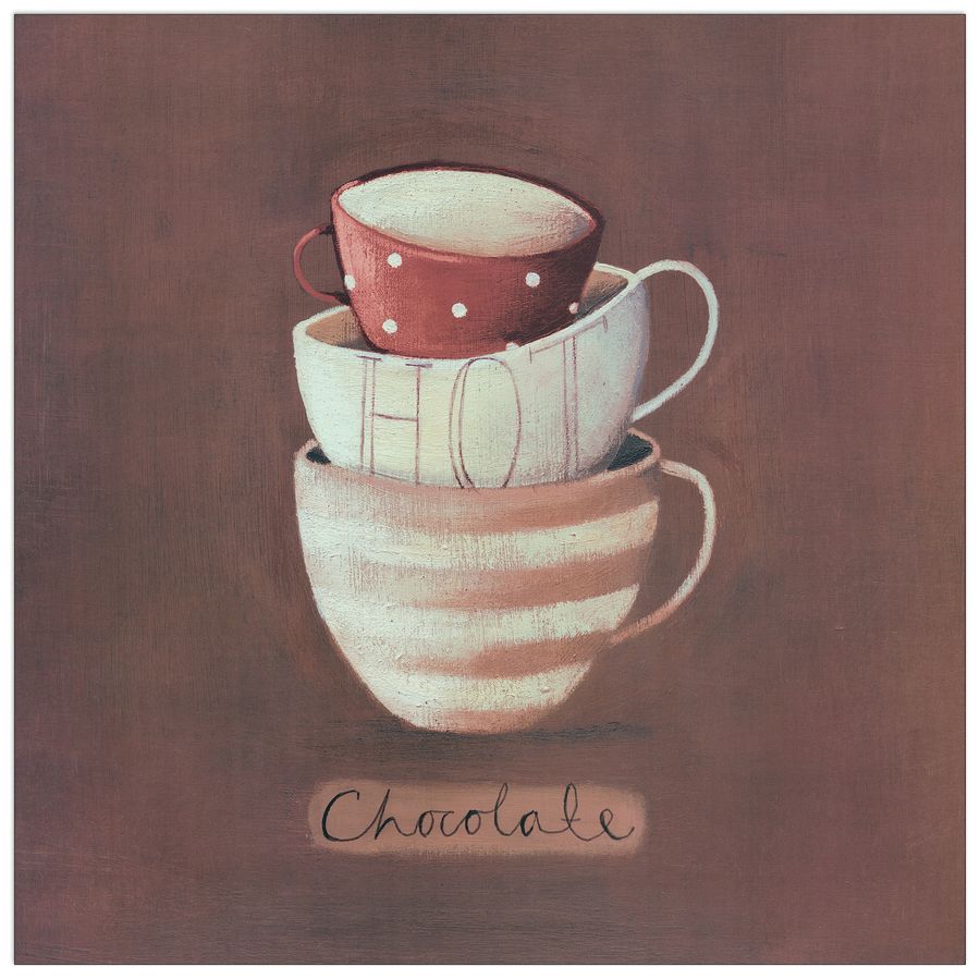 artopweb Evans - Chocolate Decorative MDF Panel (57x57cm)