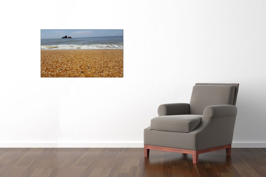 Art Studio - Beach, Decorative MDF Panel (120x70cm)