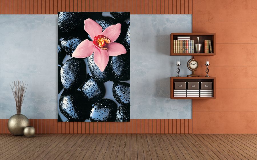 Photography Collection - Stone Orchid, Decorative MDF Panel (115x175cm)