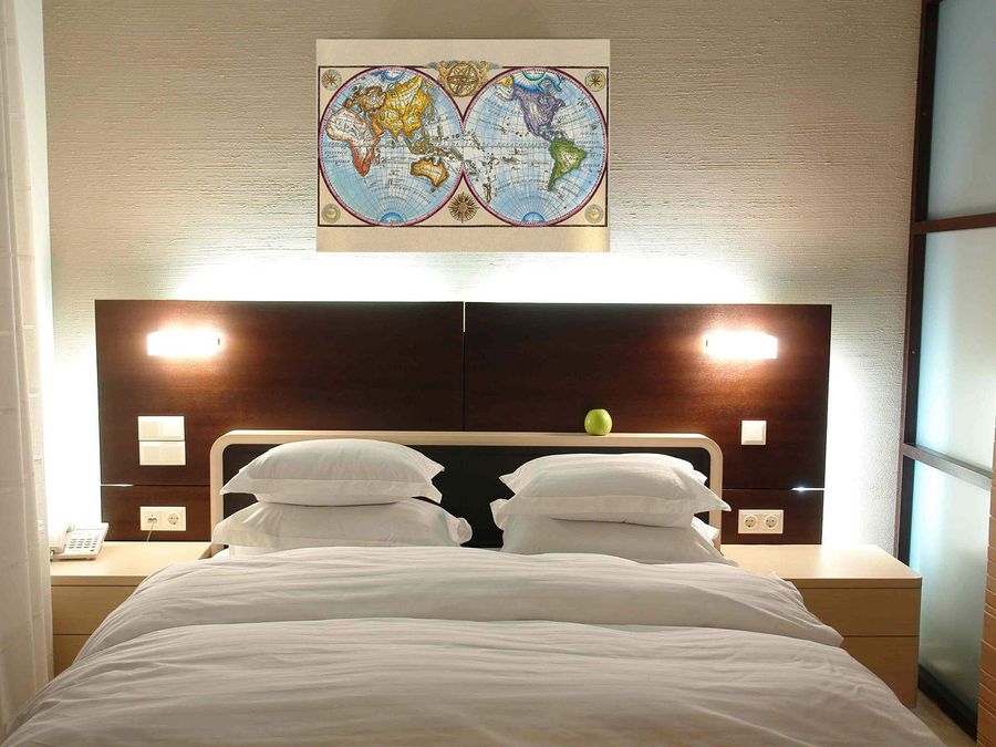 Null - Mappamondo, Decorative MDF Panel (100x72cm)