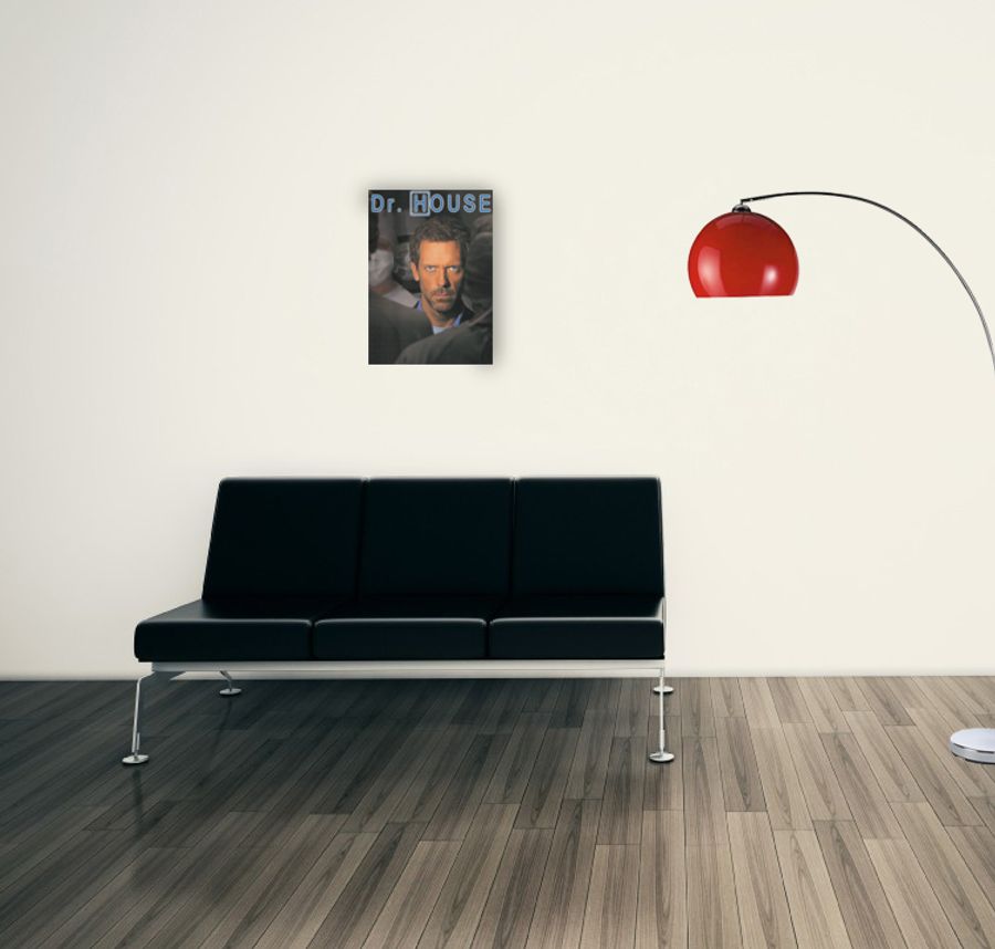 Null - Gregory House, Decorative MDF Panel (50x70cm)